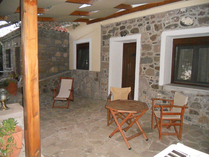 Nadia Apartments Molyvos 外观 照片